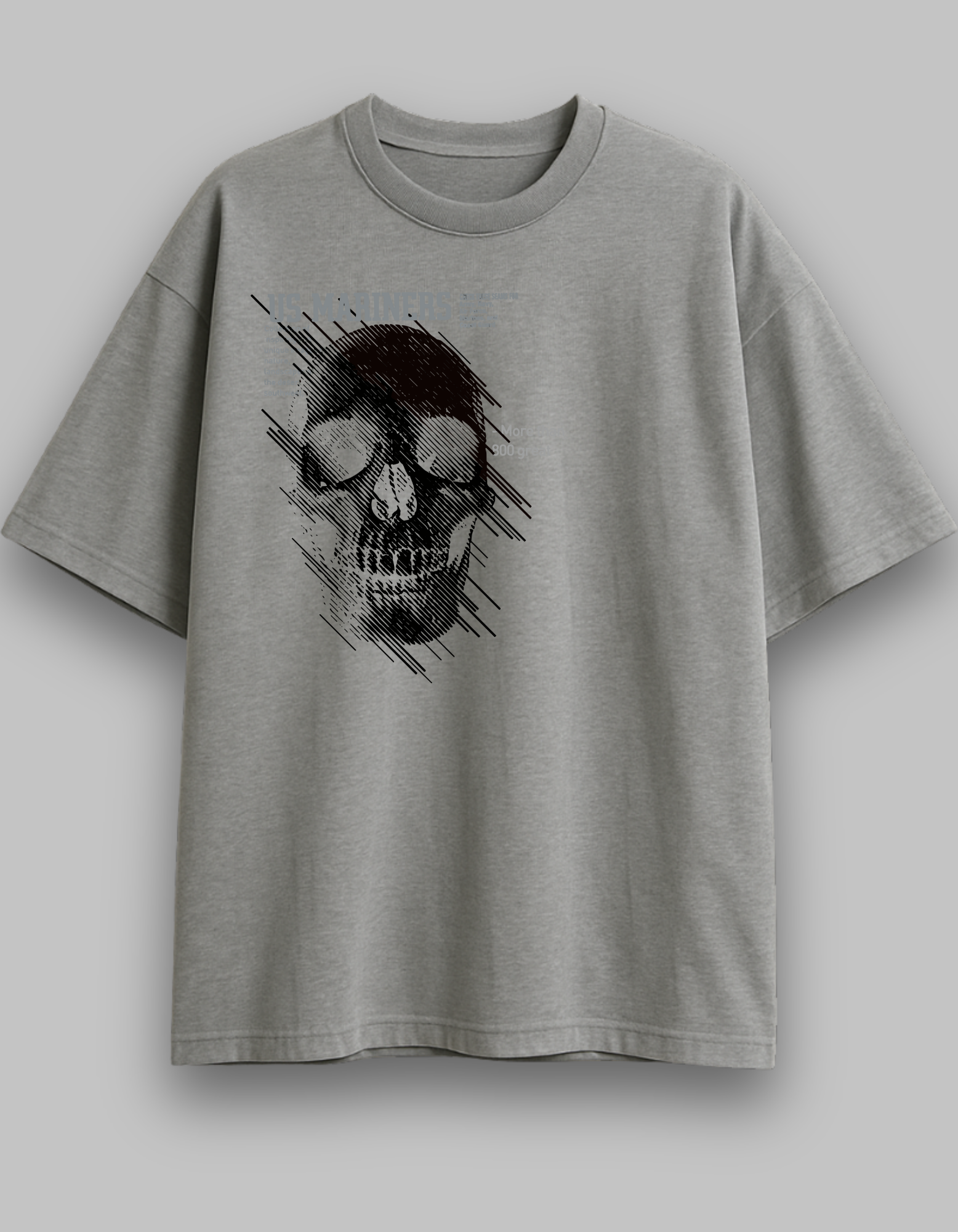 Skull Oversized Standard T-Shirt