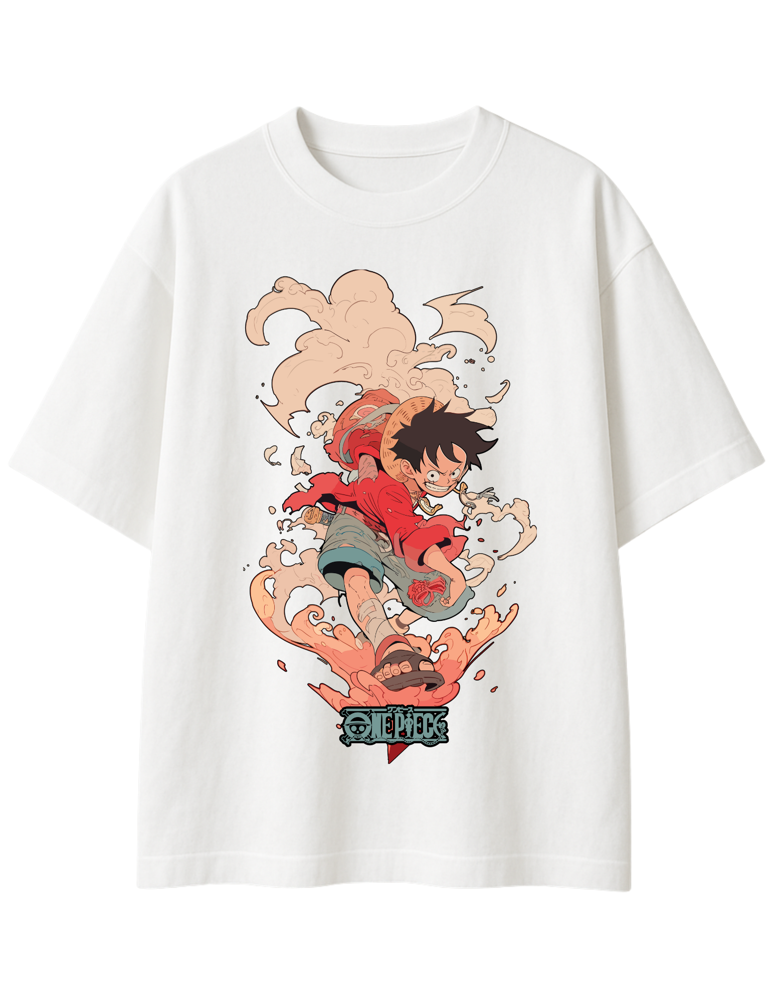 One Piece Oversized Standard T-Shirt