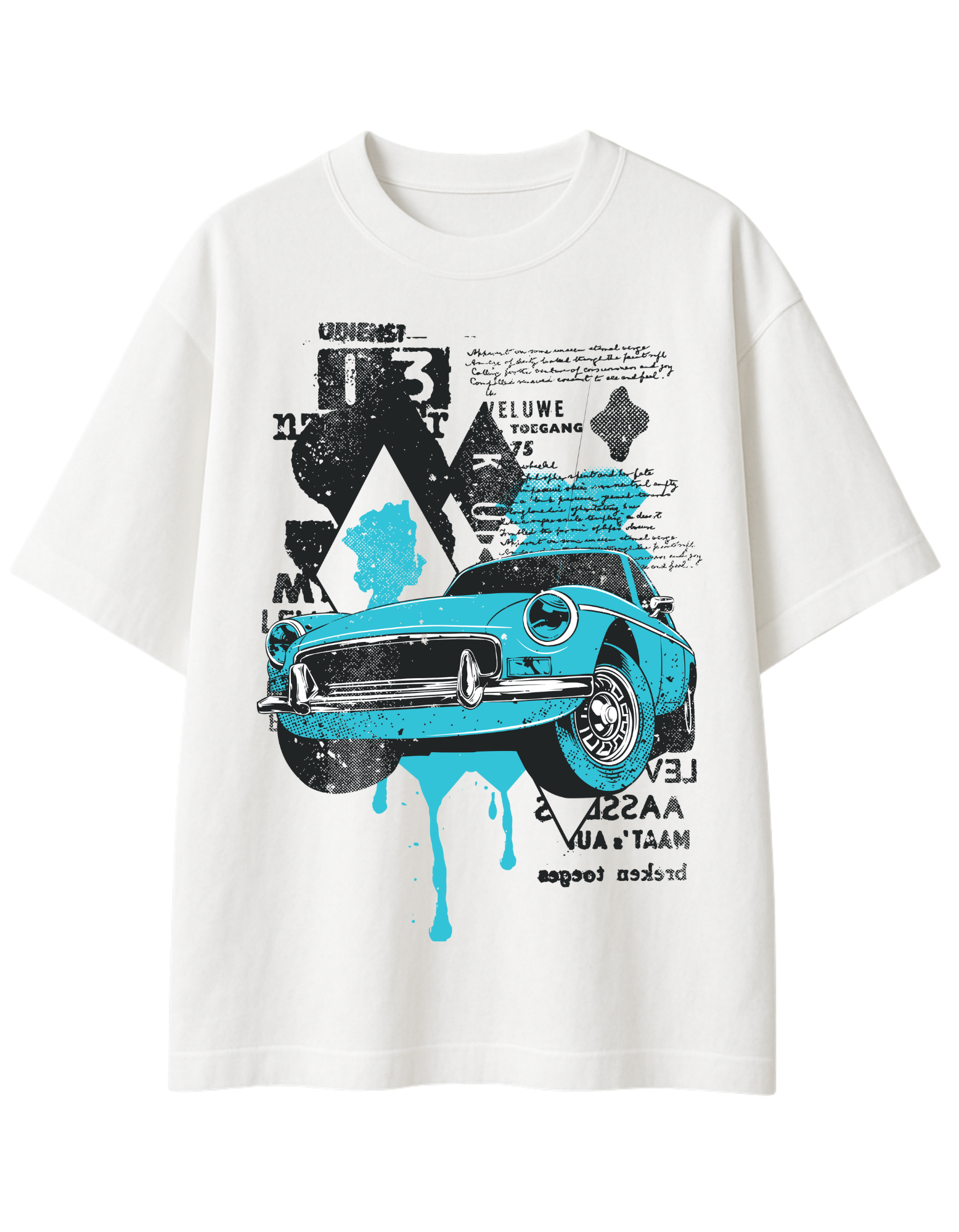Car Oversized Standard T-Shirt
