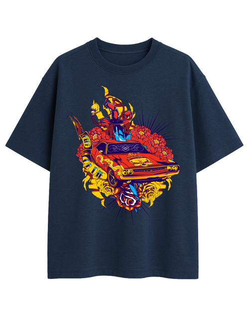 Car Oversized Standard T-Shirt