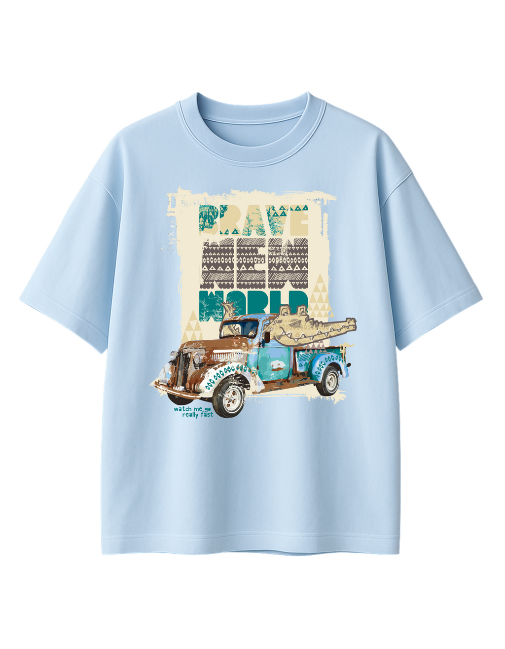 Old Money Car Oversized Classic T-Shirt